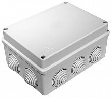 Коробка распределительная атмосферостойкая HF Промрукав 150x110x70мм под винт IP55 серый (28шт) картинка 